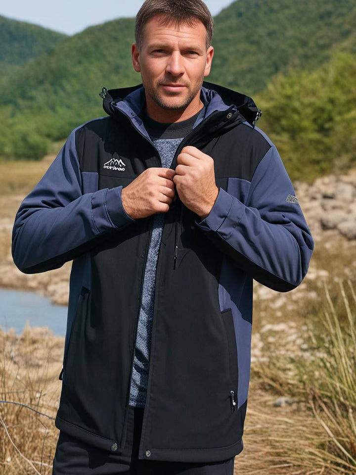 Men's outdoor jacket with hood - Roderik