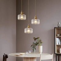 Harrison Crystal Vintage Pendant Light