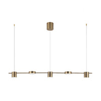 AA OUT OF STOCK AA_Bad Conversion-Modern Aluminium Pendant Lamp - AuraDrum-Gold-3-White-State of Style