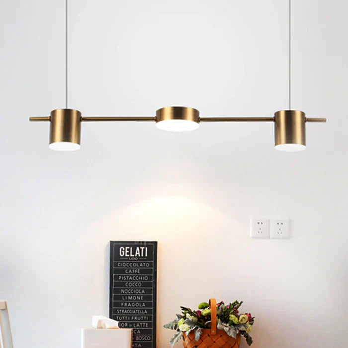 AA OUT OF STOCK AA_Bad Conversion-Modern Aluminium Pendant Lamp - AuraDrum-Gold-3-White-State of Style