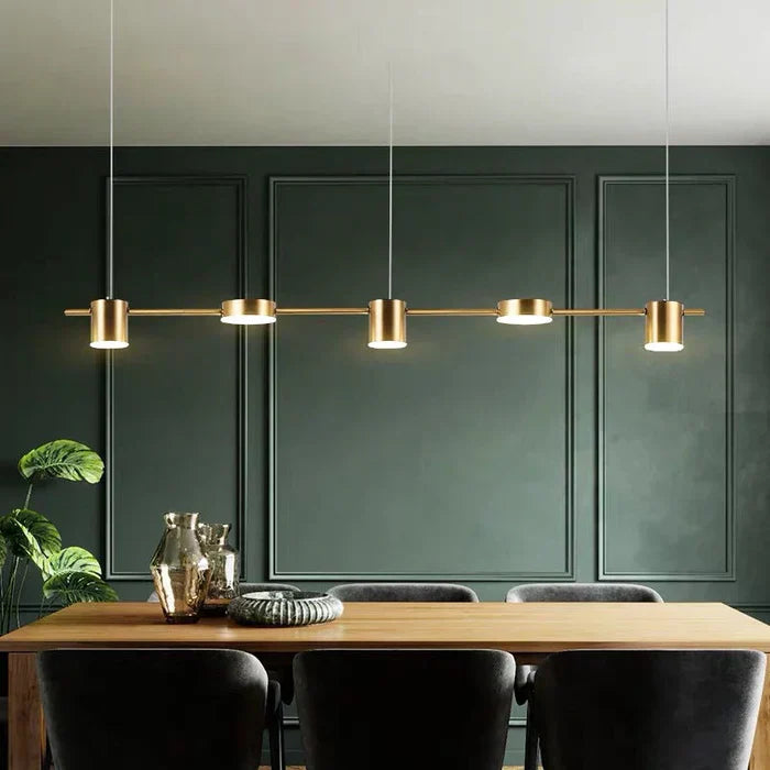 AA OUT OF STOCK AA_Bad Conversion-Modern Aluminium Pendant Lamp - AuraDrum-Gold-3-White-State of Style