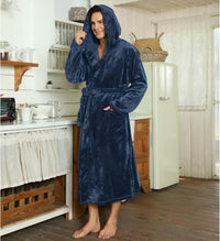 AA OUT OF STOCK Luxury Men's Bathrobe - Robbie-Dark grey-S/M-State of Style