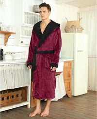 AA OUT OF STOCK Luxury Men's Bathrobe - Robbie-Dark grey-S/M-State of Style