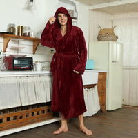 AA OUT OF STOCK Luxury Men's Bathrobe - Robbie-Dark grey-S/M-State of Style