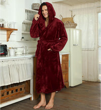 AA OUT OF STOCK Luxury Men's Bathrobe - Robbie-Dark grey-S/M-State of Style