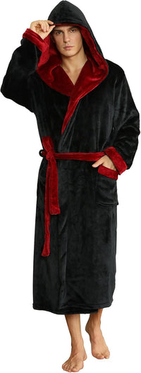 AA OUT OF STOCK Luxury Men's Bathrobe - Robbie-Dark grey-S/M-State of Style