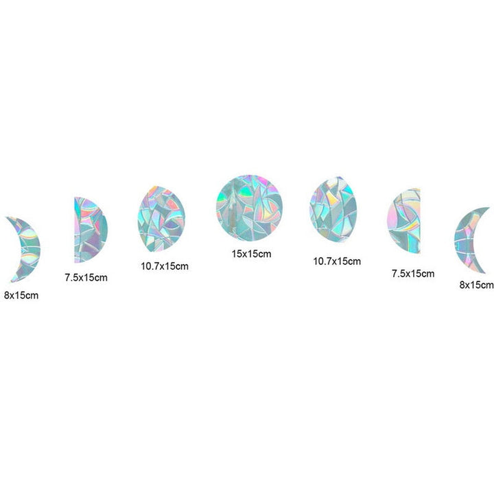 AA OUT OF STOCK Sun Catcher Window Stickers - LumiSuncatch-Rond - 10 Pieces-State of Style