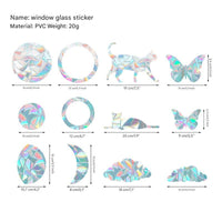 AA OUT OF STOCK Sun Catcher Window Stickers - LumiSuncatch-Rond - 10 Pieces-State of Style