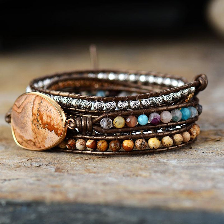 Aardende Healing Wrap Bracelet - Terran Harmony-State of Style