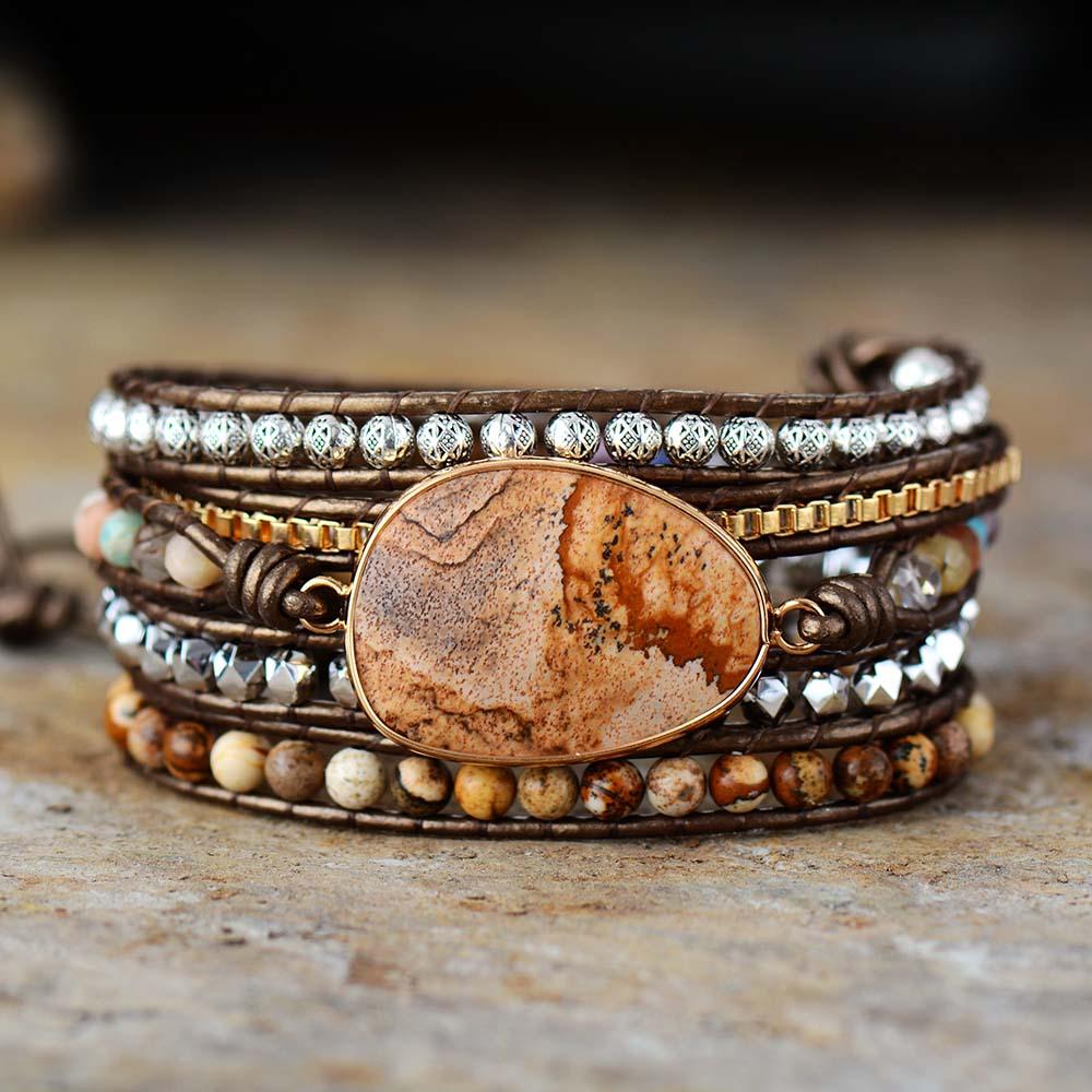 Aardende Healing Wrap Bracelet - Terran Harmony-State of Style