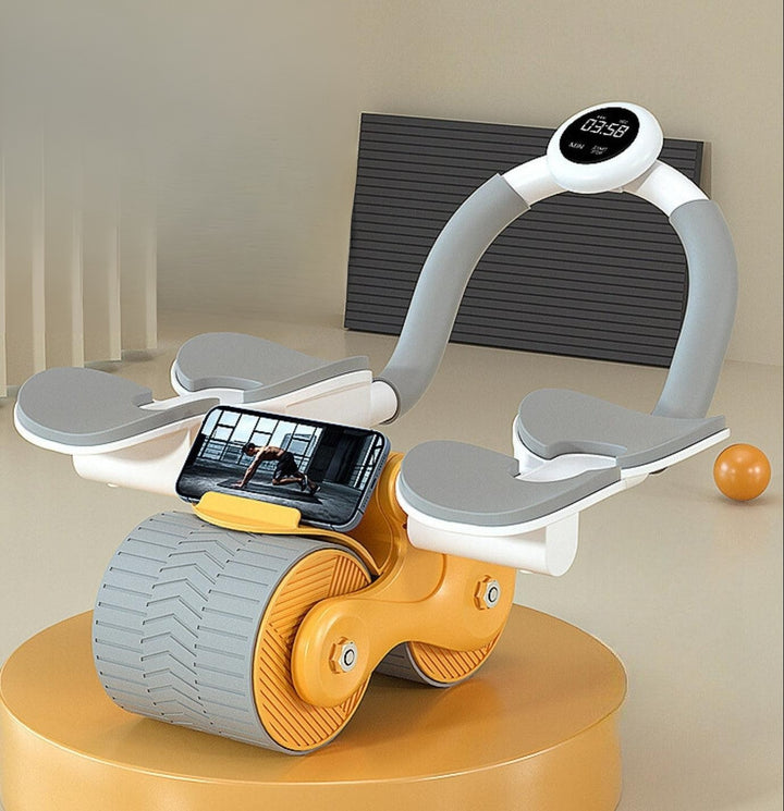 Abdominal trainer - CoreRoller Max-Orange with Timer-State of Style
