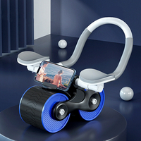 Abdominal Trainer - CoreRoller Pro-Blue-Without Timer-State of Style