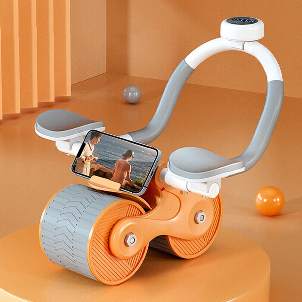 Abdominal Trainer - CoreRoller Pro-Orange-With Timer-State of Style