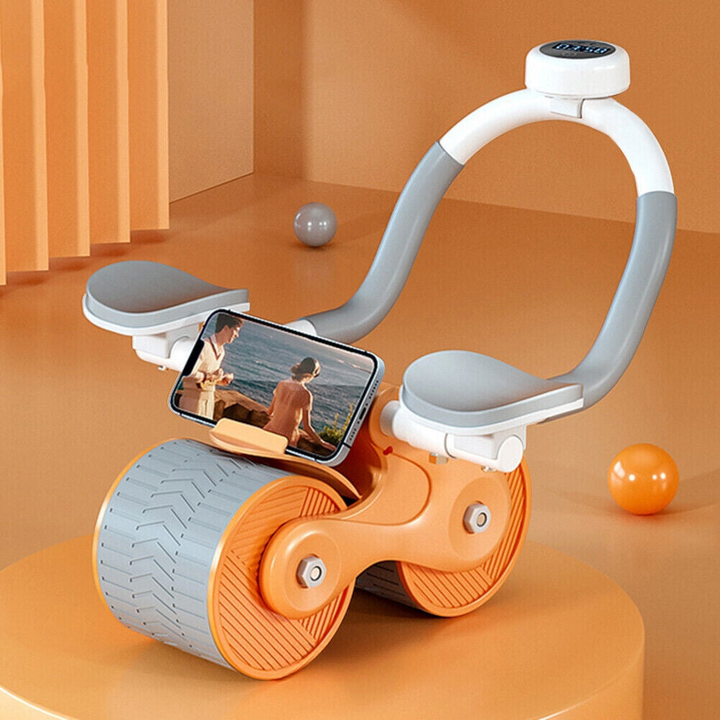 Abdominal Trainer - CoreRoller Pro-Orange-With Timer-State of Style