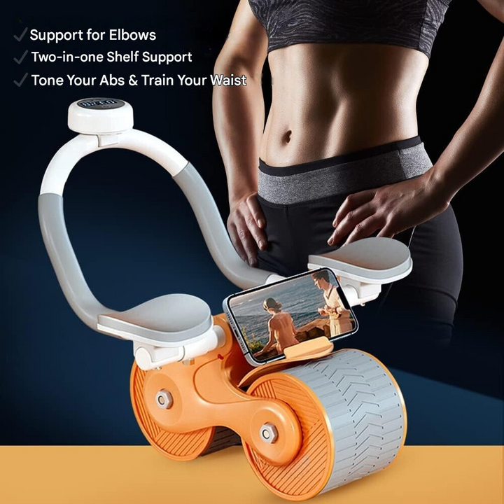 Abdominal Trainer - CoreRoller Pro-Orange-Without Timer-State of Style