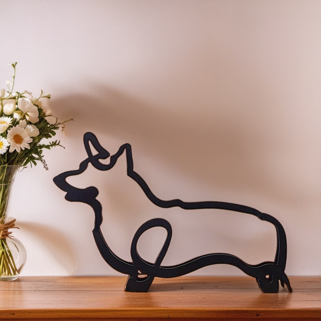 Abstract Dog Sculptures - CanineArt-Corgi-State of Style