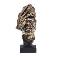 Abstract Golden Sculpture – Soren-Silent-State of Style