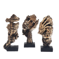 Abstract Golden Sculpture – Soren-Silent-State of Style