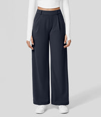 Ace - Comfortable Casual Pants-Dark Blue-S-36-State of Style