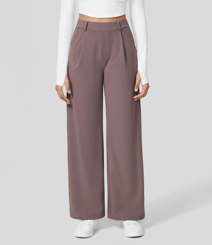 Ace - Comfortable Casual Pants-Grey-S-36-State of Style