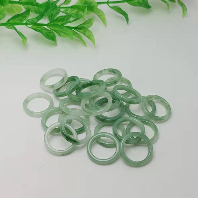 Acrylic Resin Statement Ring | Fashionable & Durable-Dark Green-State of Style