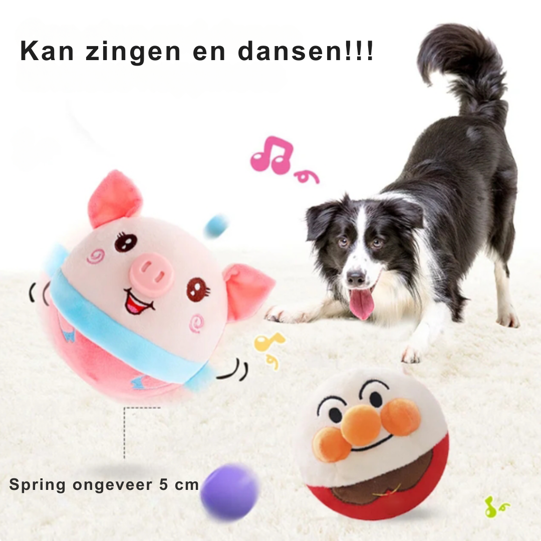 Active Moving Dog Toy - Rover-Red Pig-State of Style