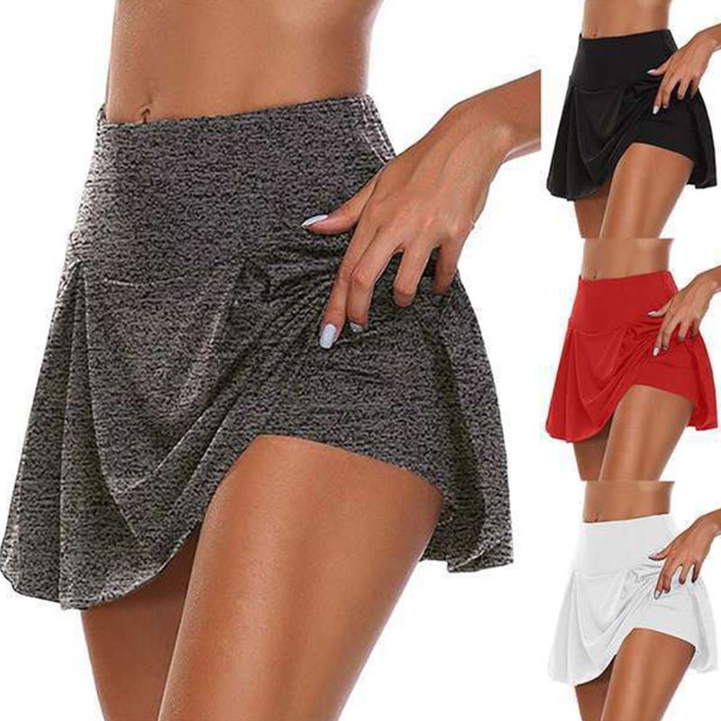 ActiveStride Skort-Leggings in Plus Size-Red-2XL-State of Style