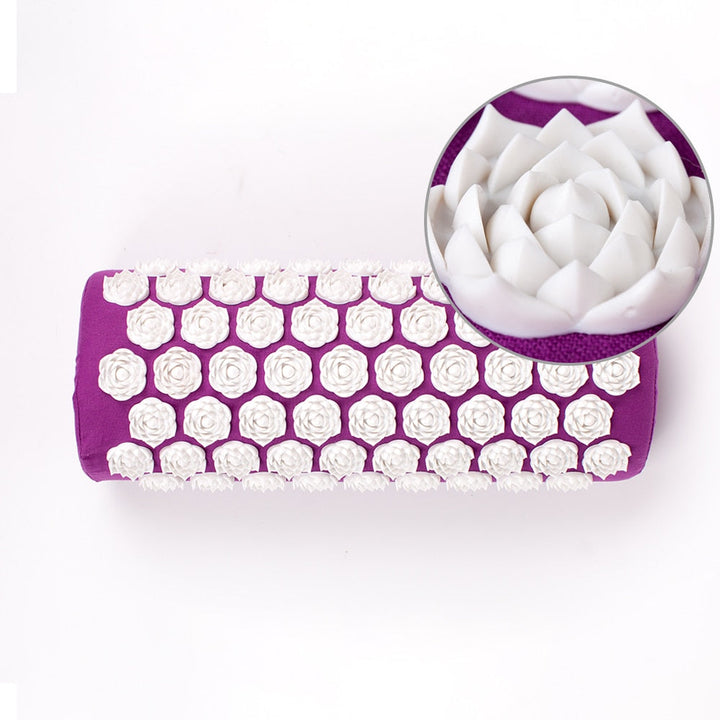 Acupressure Yoga Mat & Cushion Set - RelaxMat-Purple-State of Style