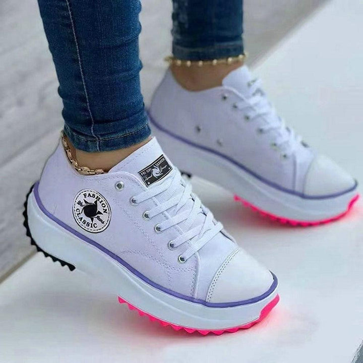 AdalynnSneaks – Sporty and Stylish Sneakers-White-4.5-State of Style