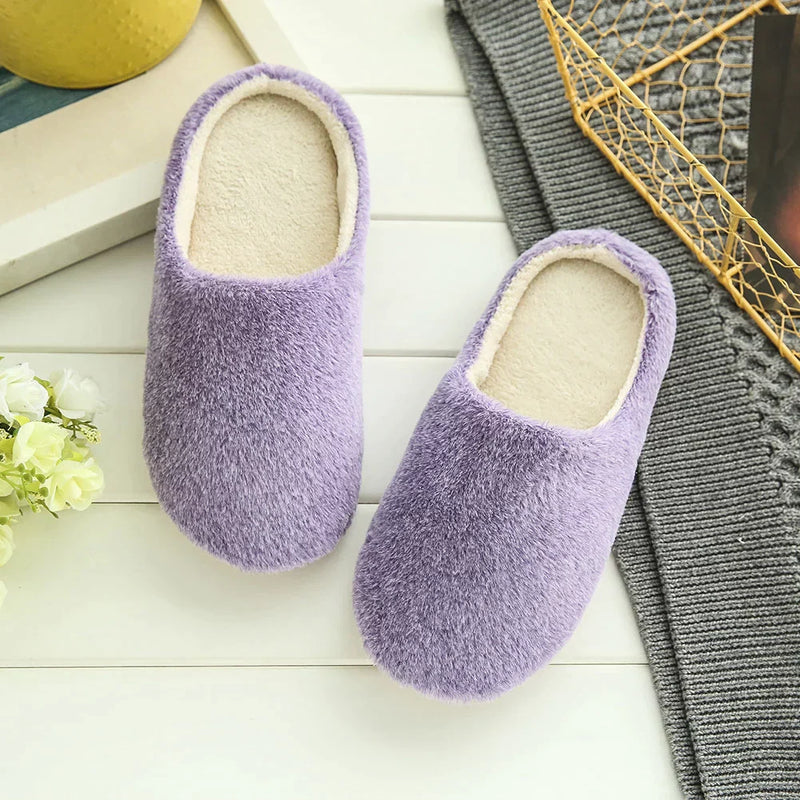Addison Indoor Slippers | Warm and Comfortable-Purple B-5.0-6.0-State of Style