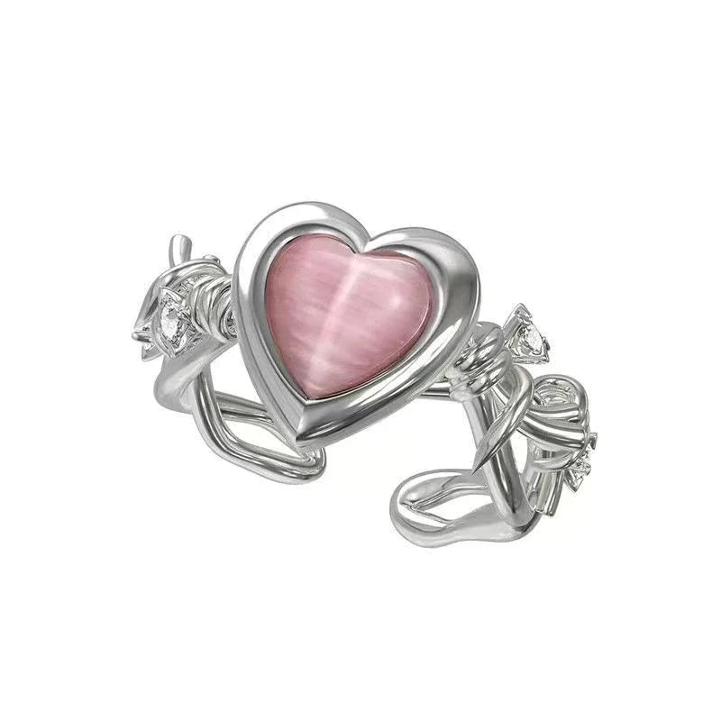 Adjustable Antioxidant Heart Ring | Women's Fashion Jewellery-State of Style