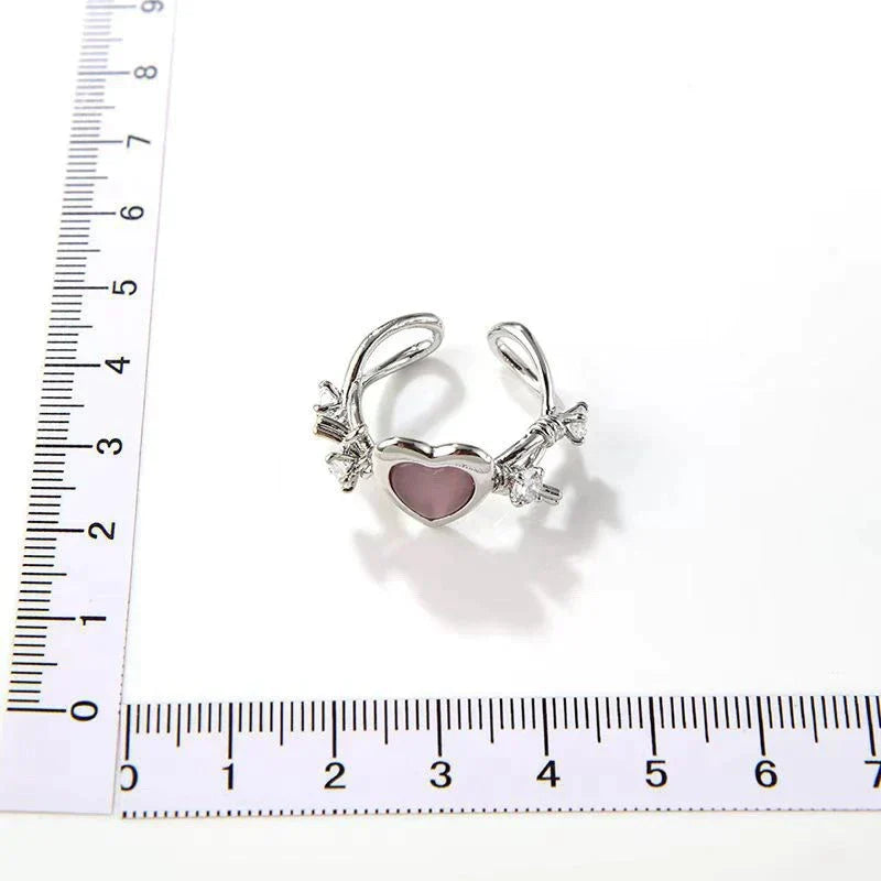 Adjustable Antioxidant Heart Ring | Women's Fashion Jewellery-State of Style