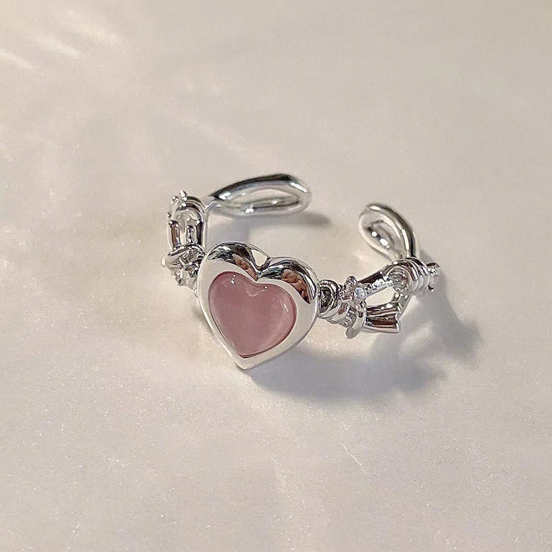 Adjustable Antioxidant Heart Ring | Women's Fashion Jewellery-State of Style
