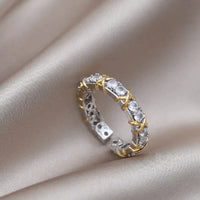 Adjustable Anxiety and Digestion Ring | Wellness Jewellery-Gold-State of Style
