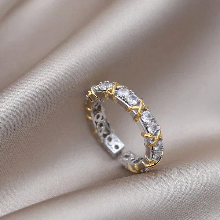 Adjustable Anxiety and Digestion Ring | Wellness Jewellery-Silver-State of Style