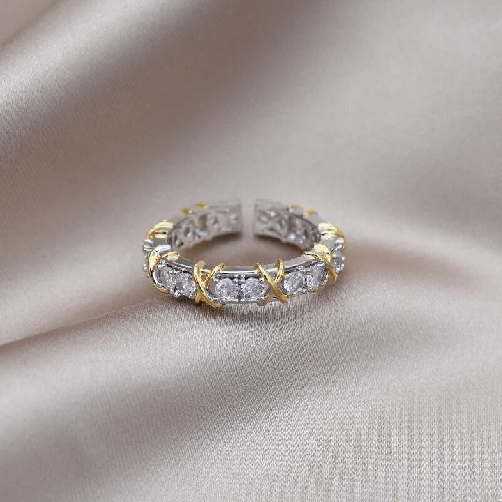 Adjustable Anxiety and Digestion Ring | Wellness Jewellery-Silver-State of Style