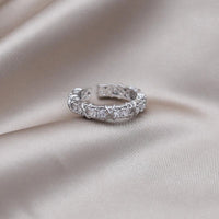 Adjustable Anxiety and Digestion Ring | Wellness Jewellery-Silver-State of Style