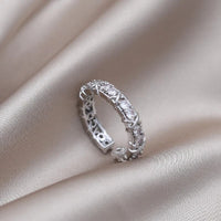 Adjustable Anxiety and Digestion Ring | Wellness Jewellery-Silver-State of Style