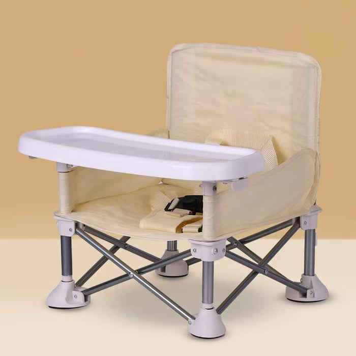 Adjustable Booster Seat – SnackSeat-Khaki-State of Style