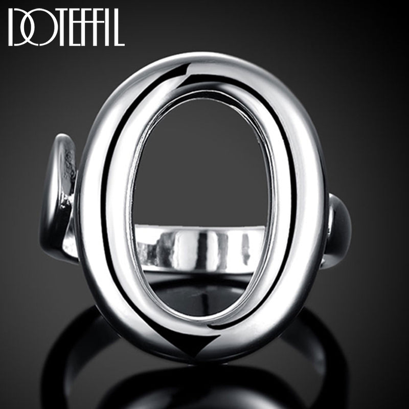 Adjustable Circle Ring | Open Design | Elegant Women's Jewellery-State of Style
