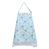 Adjustable Cotton Nursing Cover for Privacy-Blue Green Bear-State of Style