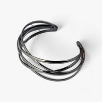 Adjustable Cuff Bracelet - Liora-Black-State of Style