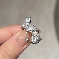 Adjustable Diamond Knot Ring - Serena-Gold-State of Style