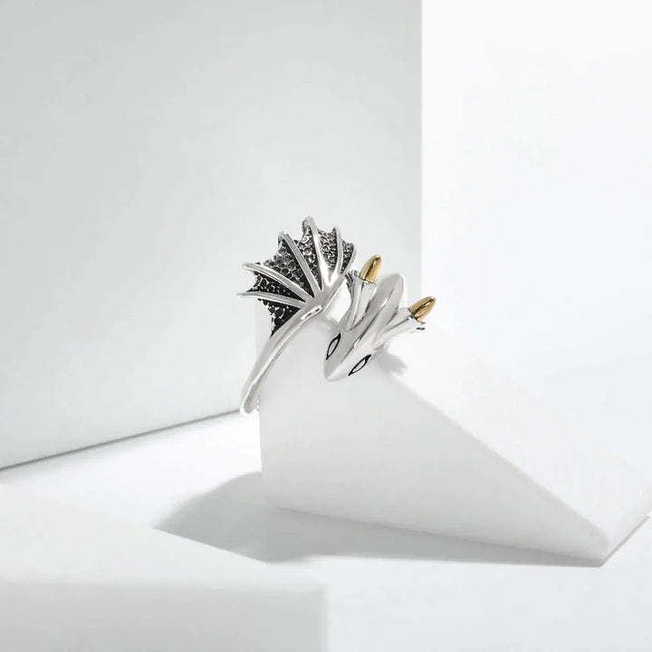 Adjustable Dragon Ring | Unique Statement Jewellery-State of Style