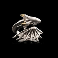 Adjustable Dragon Ring | Unique Statement Jewellery-State of Style