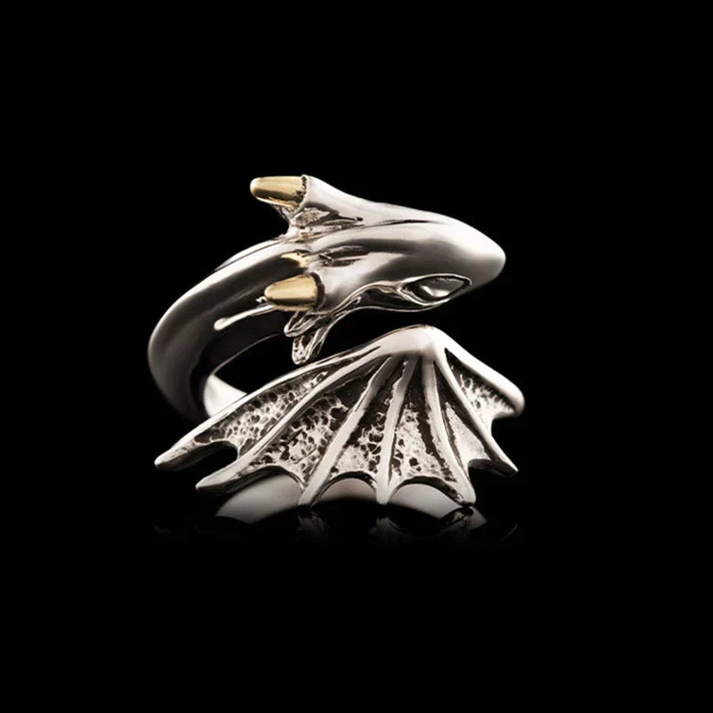 Adjustable Dragon Ring | Unique Statement Jewellery-State of Style
