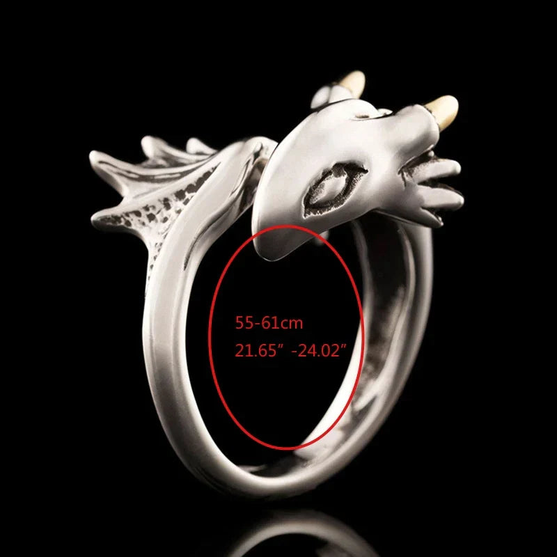 Adjustable Dragon Ring | Unique Statement Jewellery-State of Style