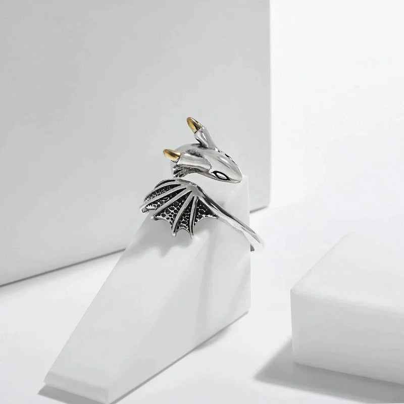 Adjustable Dragon Ring | Unique Statement Jewellery-State of Style