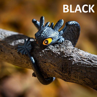 Adjustable Dragon Rings | Couple Jewellery-Black-State of Style
