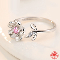 Adjustable Flower Ring | 925 Sterling Silver-State of Style